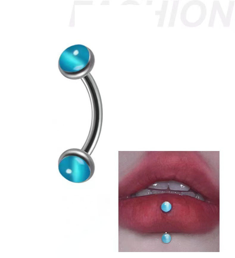 1Piece Eyebrow Piercing Banana - огляд і ціна Rook Curved Barbell