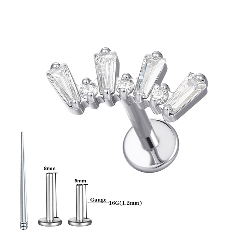 1 Pcs ASTM Titanium Helix Pier - огляд і ціна Body Jewelry Hypoallergenic