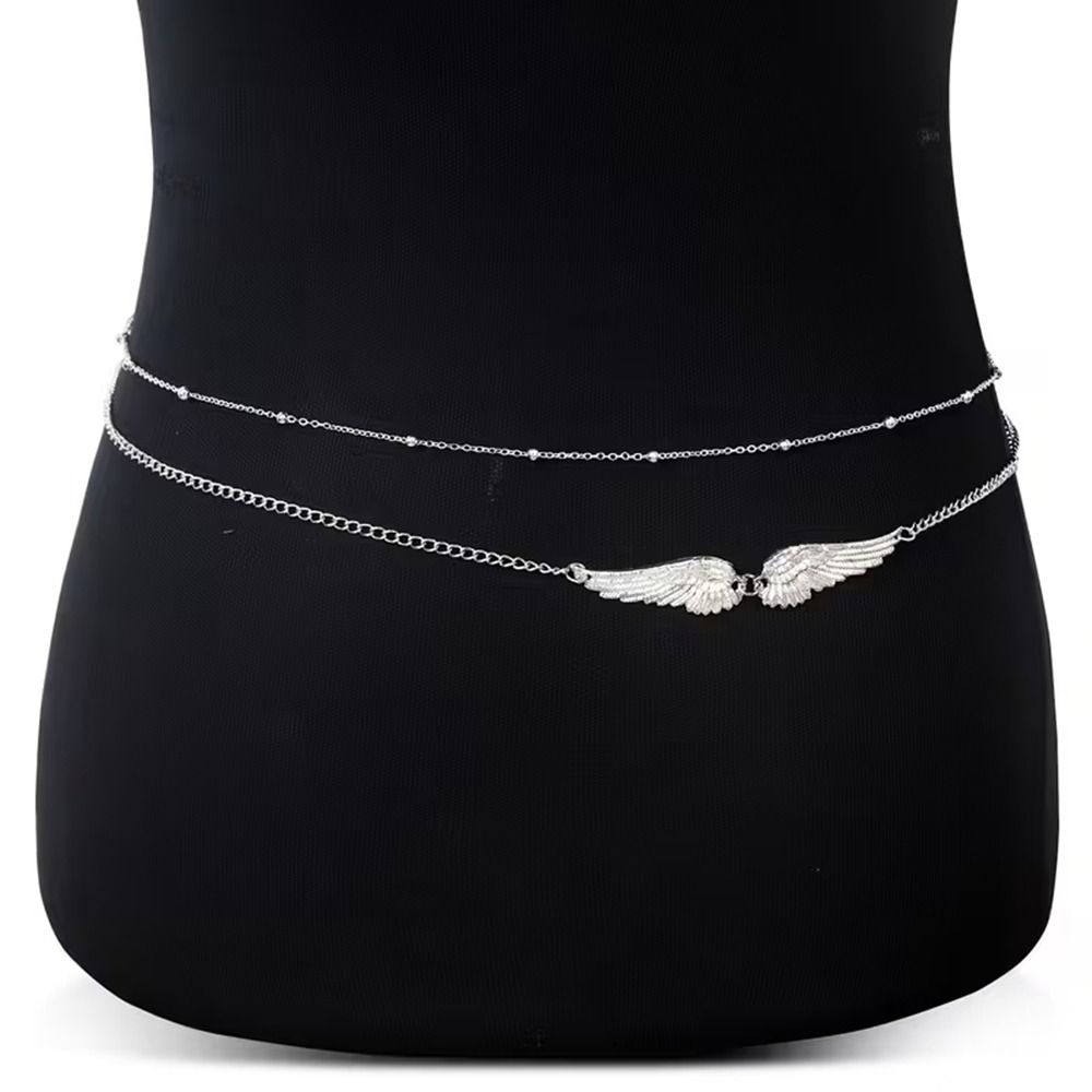 Gift Elegant Double Layer Wing - огляд і ціна Body Jewelry Charms