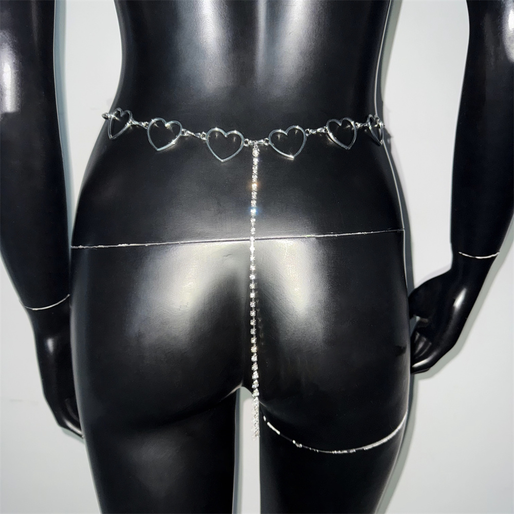 Sexy Women Hollow Heart Waist  - огляд і ціна Body Jewelry Y2K