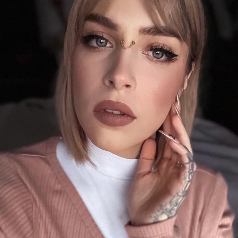 1pc Zircon Ball Cone Eyebrow P - огляд і ціна Rook Curved Barbell