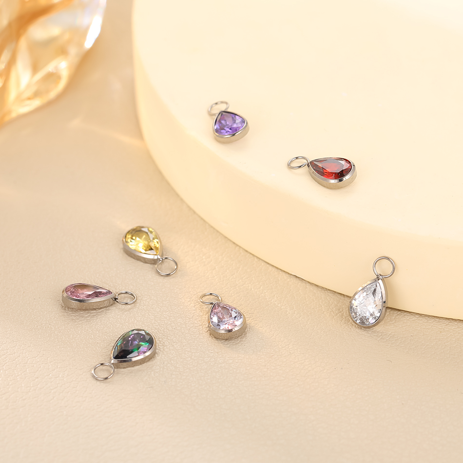 1pc Titanium Waterdrop Teardro - огляд і ціна Belly Bar Titanium