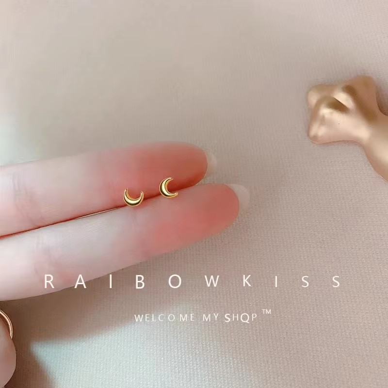 Korean Minimalism Gold Color S - огляд і ціна Body Jewelry Hypoallergenic