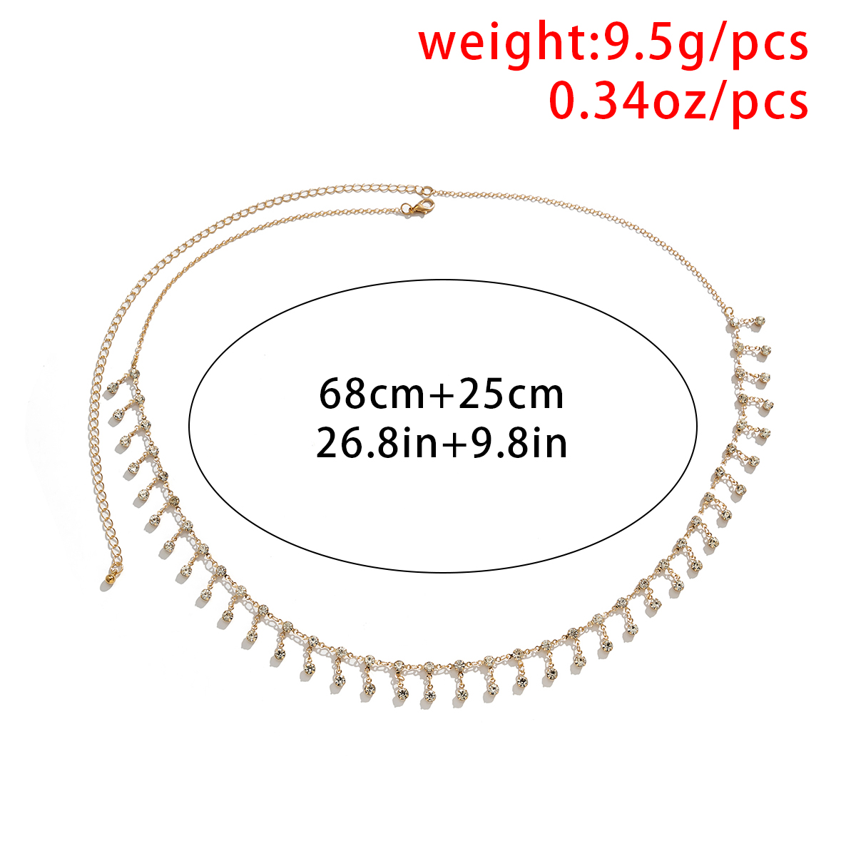 Sexy Tassel Waist Chain Belt Z - огляд і ціна Body Jewelry Types