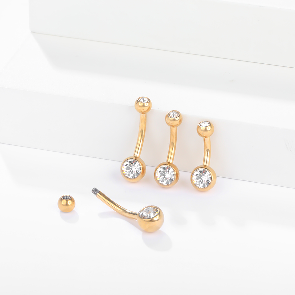 1Pc G23 Titanium Belly Button  - огляд і ціна Belly Bar Titanium