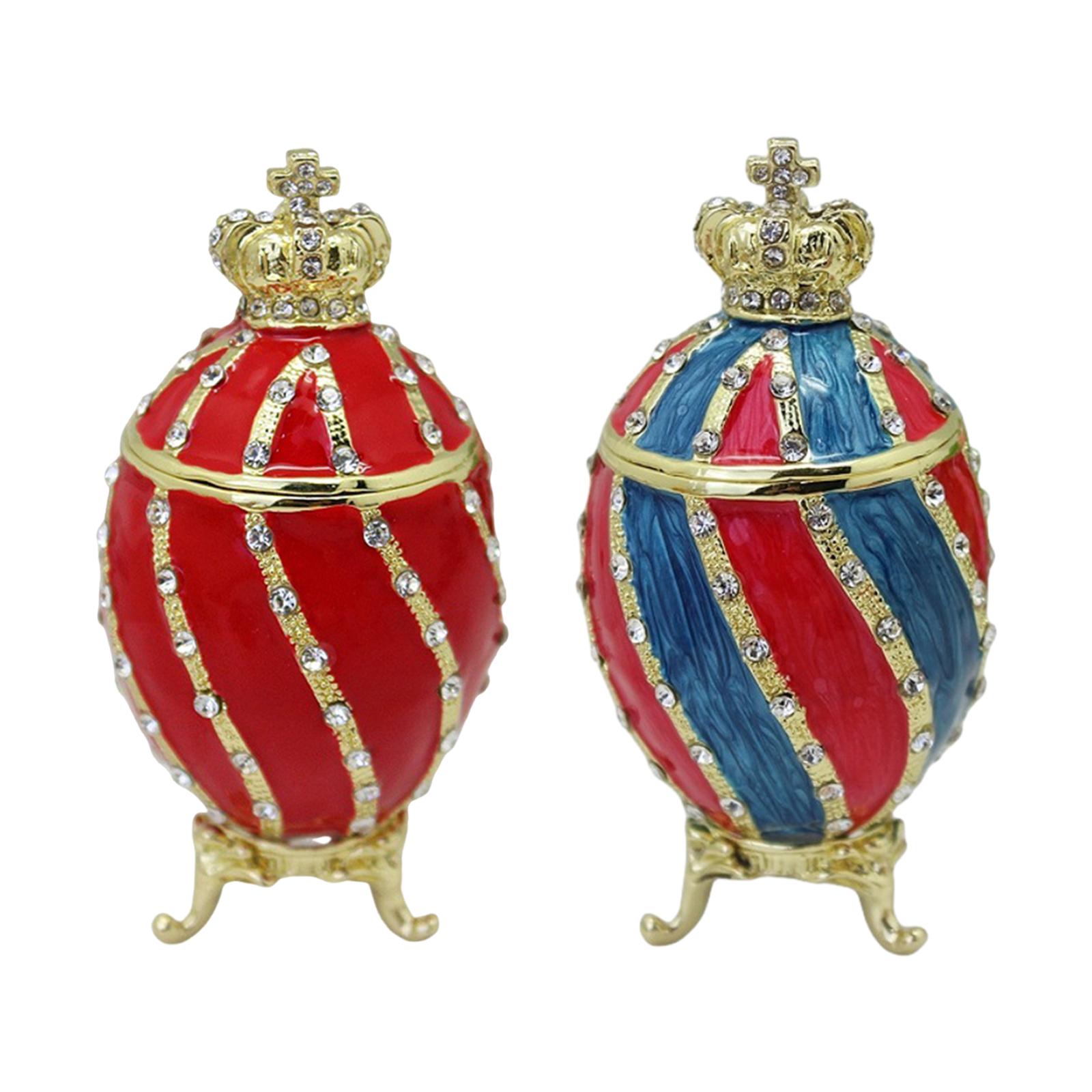 Faberge Egg Trinket Box Contai - огляд і ціна Body Jewelry Display Case