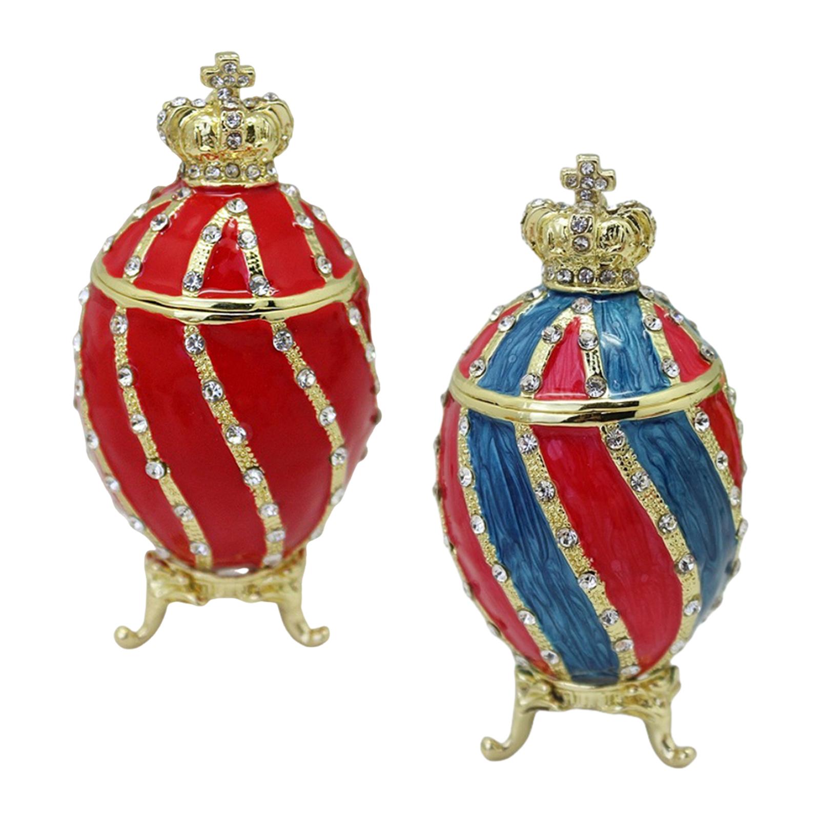 Faberge Egg Trinket Box Contai - огляд і ціна Body Jewelry Display Case