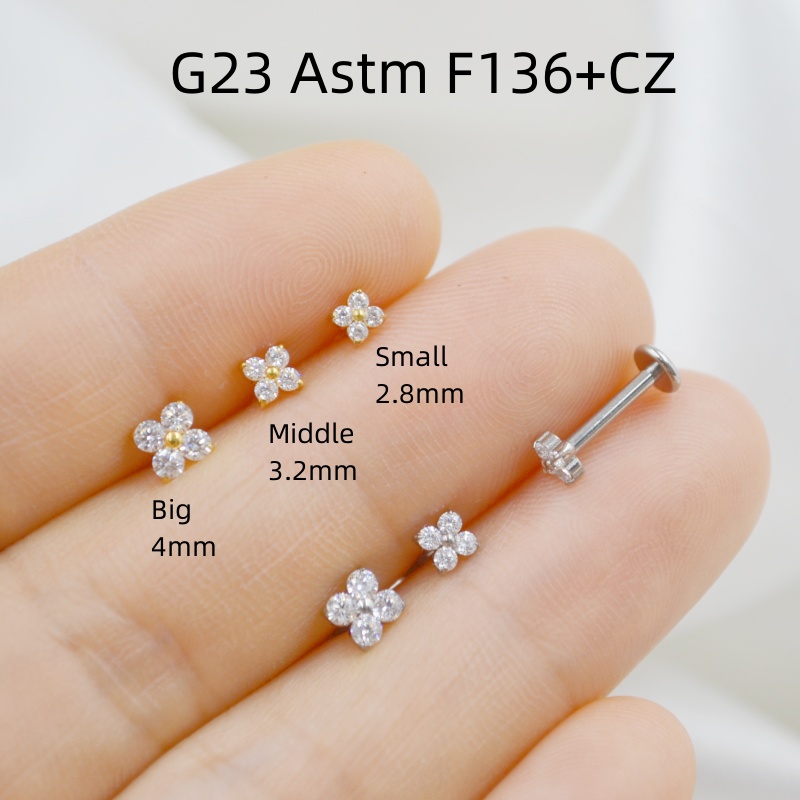 10pcs Body Jewelry 16Gx8mm G23 - огляд і ціна Rook Curved Barbell