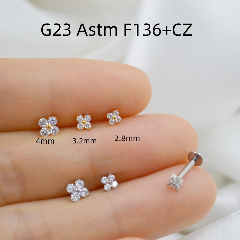 10pcs Body Jewelry 16Gx8mm G23 - огляд і ціна Rook Curved Barbell