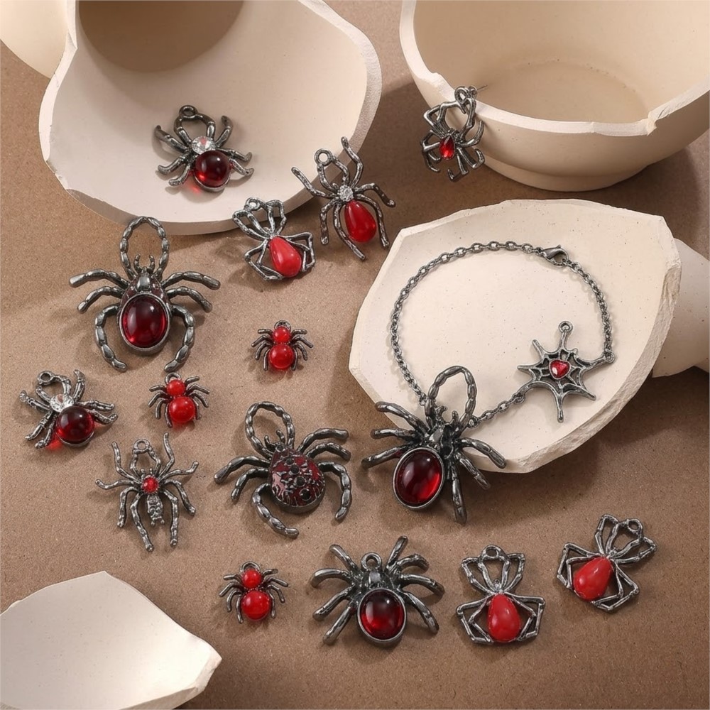 5pcs Dark Gothic Retro Black S - огляд і ціна Body Jewelry Y2K