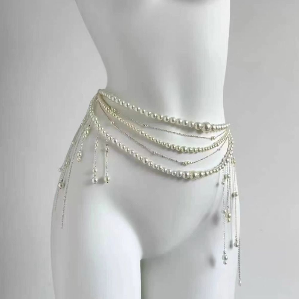 Fashion Elegant Pearl Waist Ch - огляд і ціна Body Jewelry Types