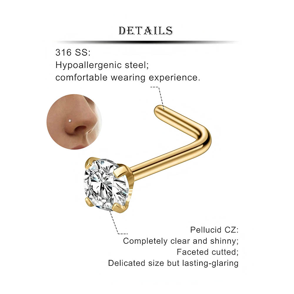 12-Piece Full Set 316L Hypoall - огляд і ціна Body Jewelry Hypoallergenic