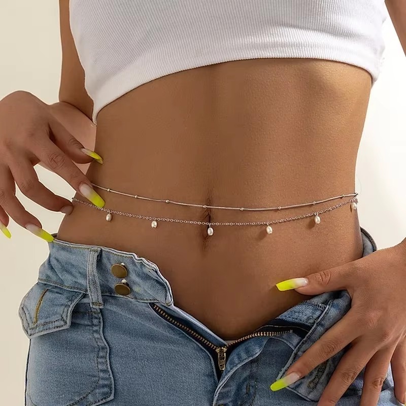 2024 New Trendy Sexy Double La - огляд і ціна Body Jewelry Charms